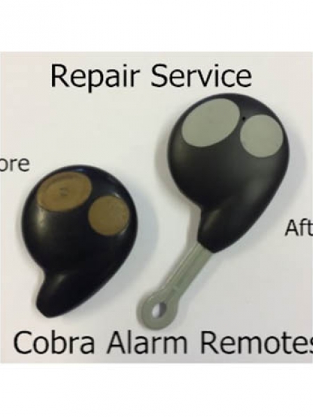 Cobra Alarm 2 Button Key Fob Repair Service